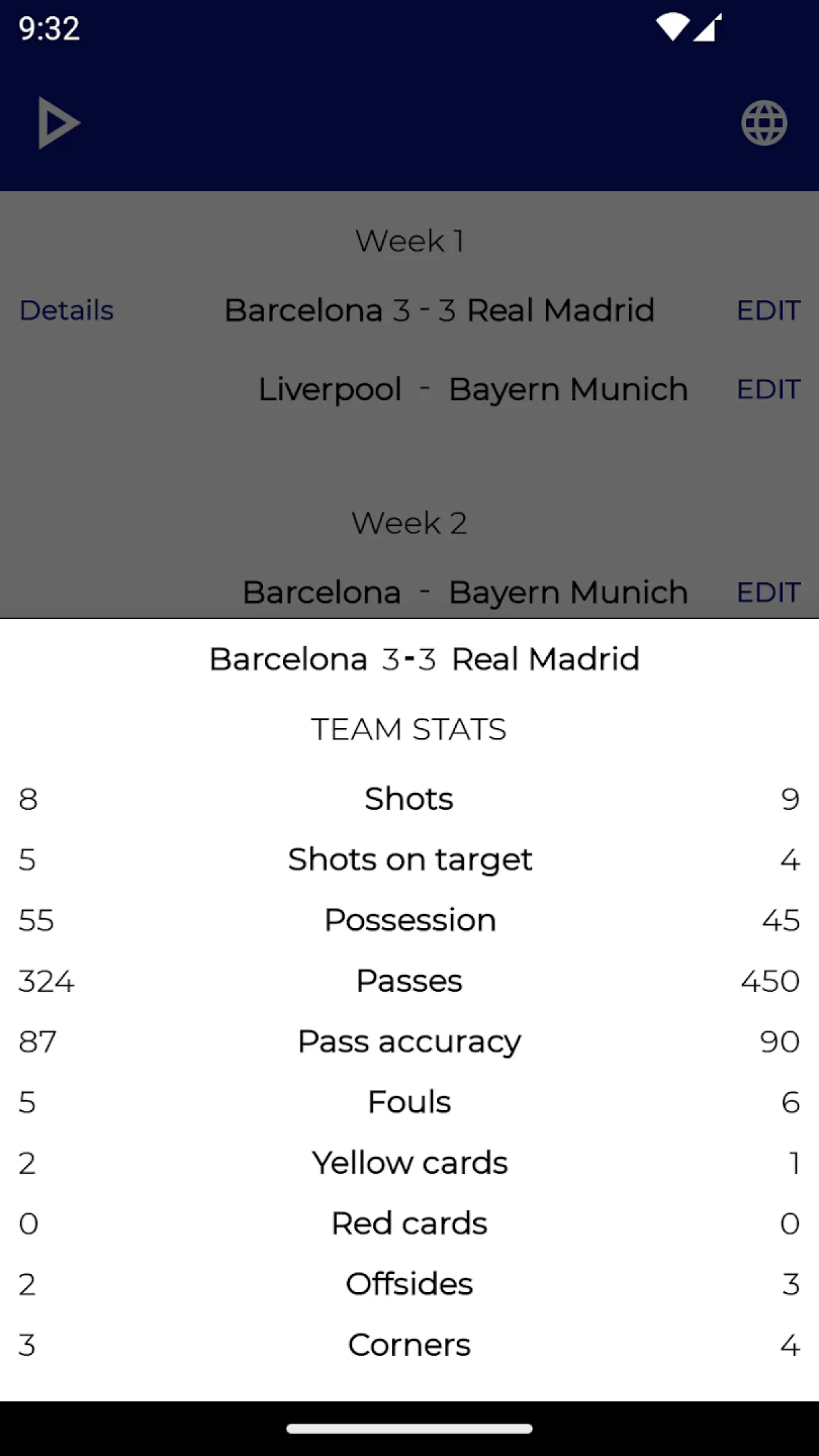Fixture & Points Table Maker | Indus Appstore | Screenshot