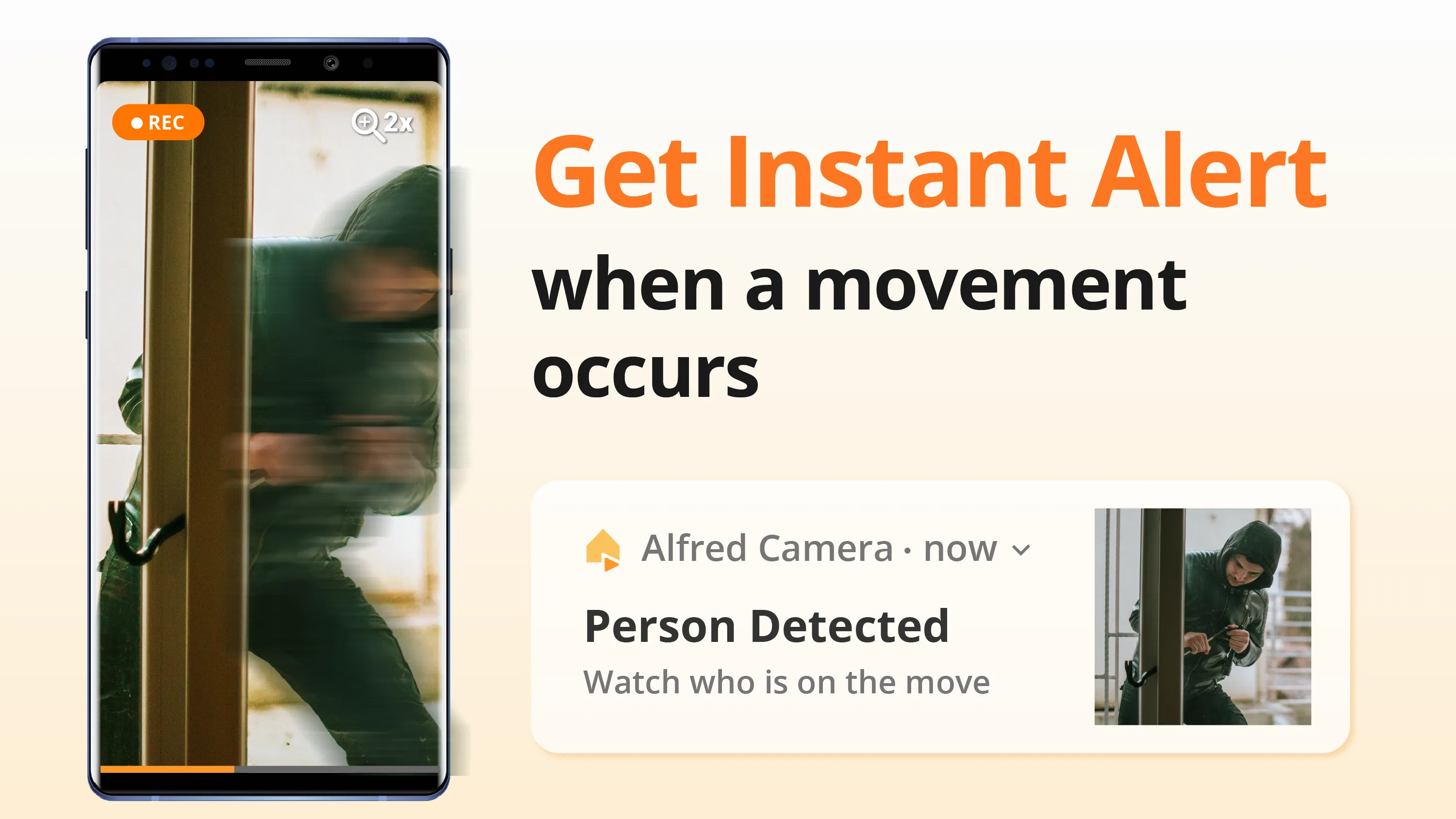 AlfredCamera Home Security app | Indus Appstore | Screenshot