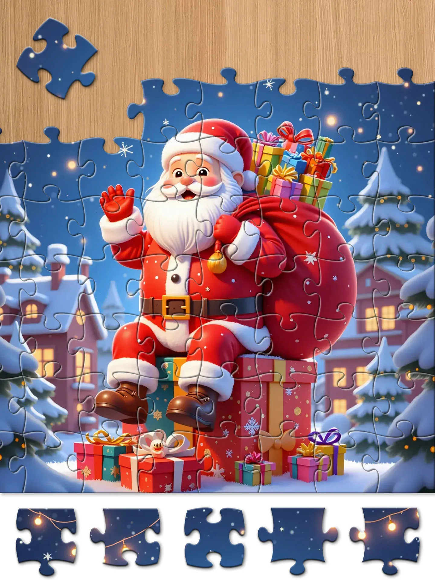 Christmas Jigsaw Puzzle Games | Indus Appstore | Screenshot