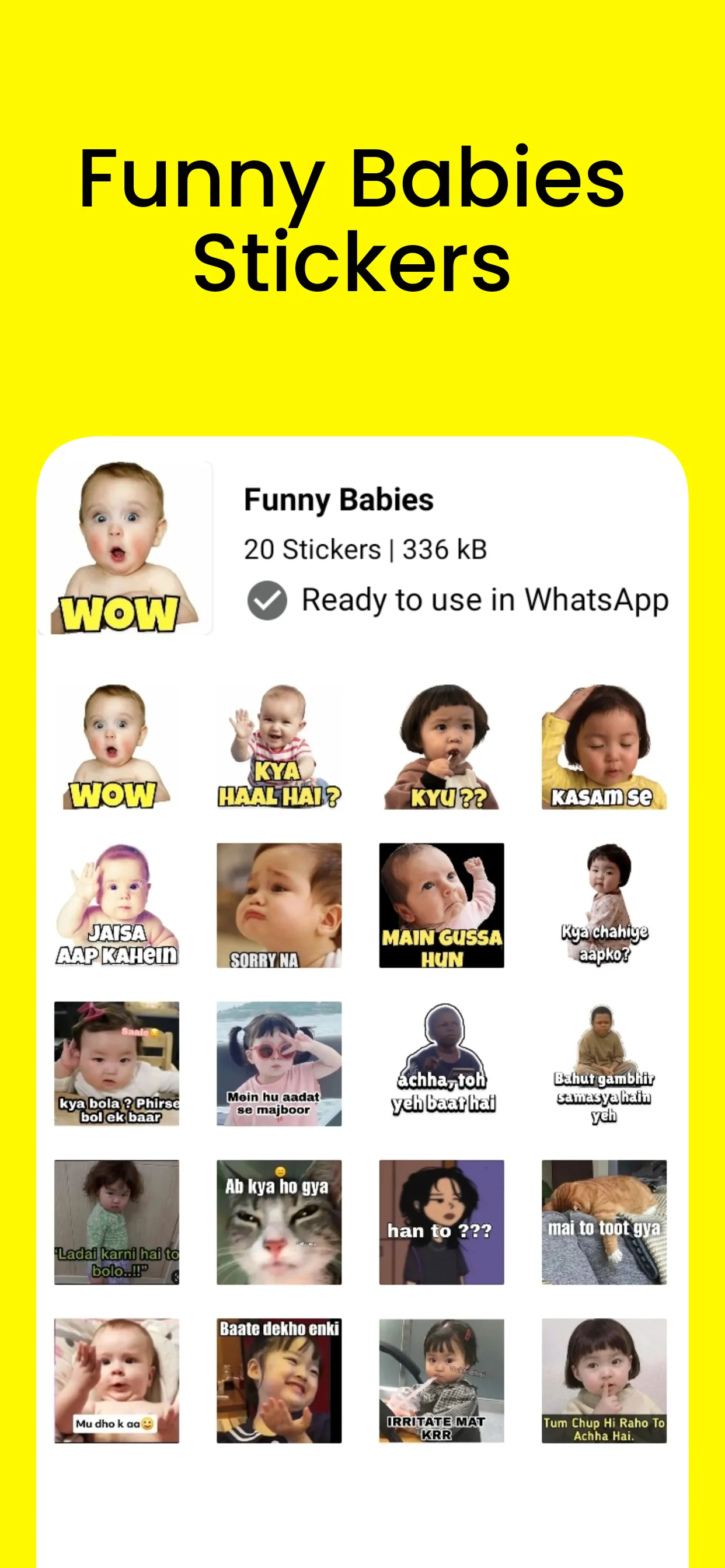 Bollywood Stickers : WASticker | Indus Appstore | Screenshot