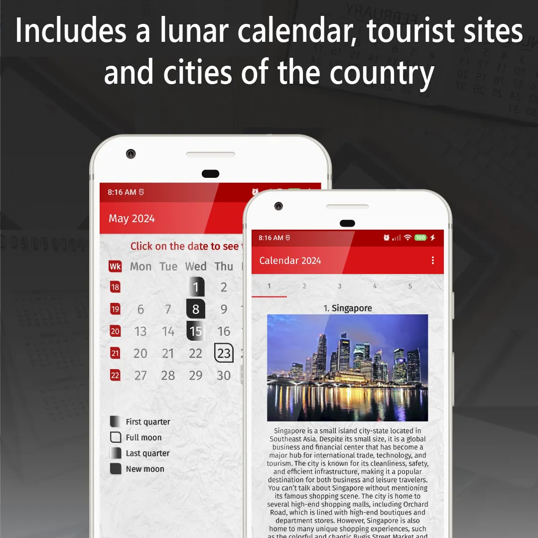 calendar singapore 2024 | Indus Appstore | Screenshot