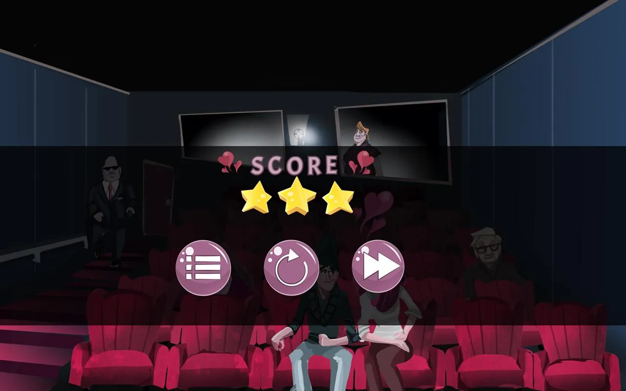 Cinema Lovers Hidden Kiss | Indus Appstore | Screenshot