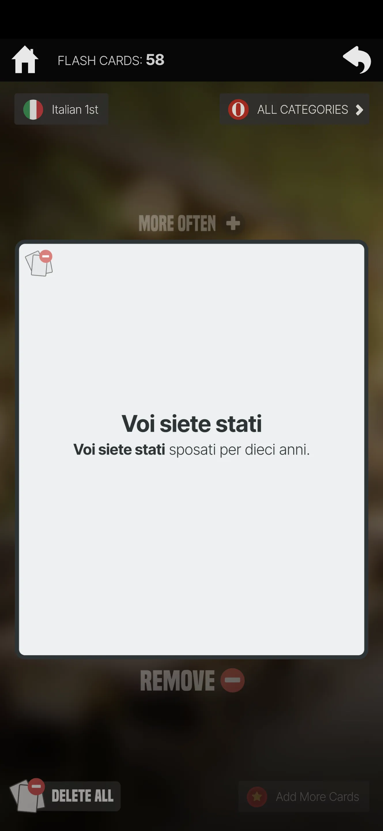 OUINO Italian (members only) | Indus Appstore | Screenshot