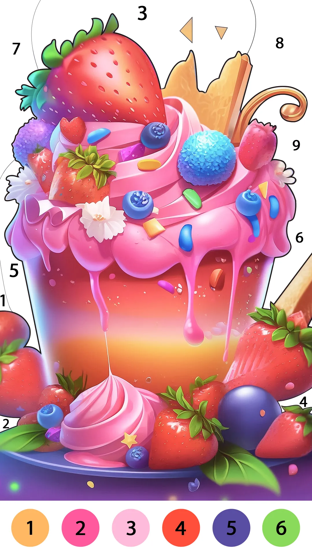 Happy Cute Coloring Game | Indus Appstore | Screenshot