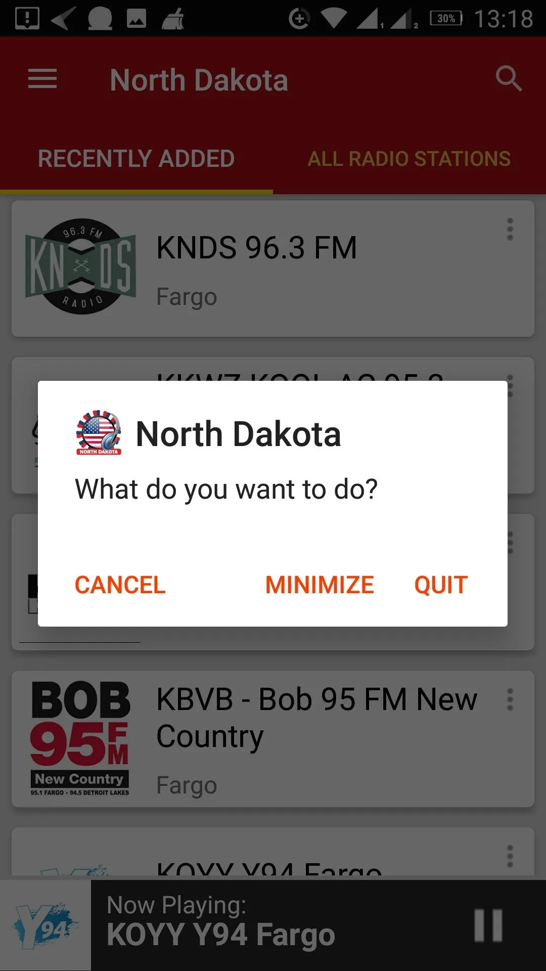 North Dakota Radio Stations | Indus Appstore | Screenshot