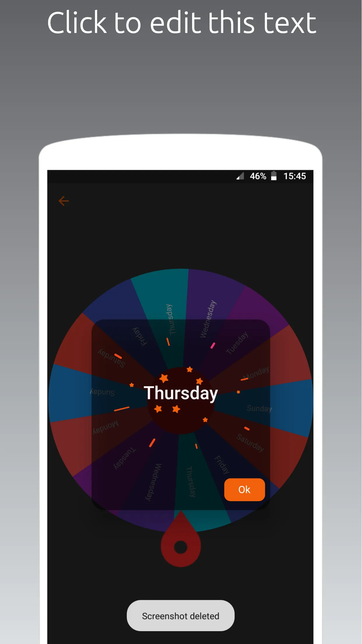 Decision Roulette | Indus Appstore | Screenshot