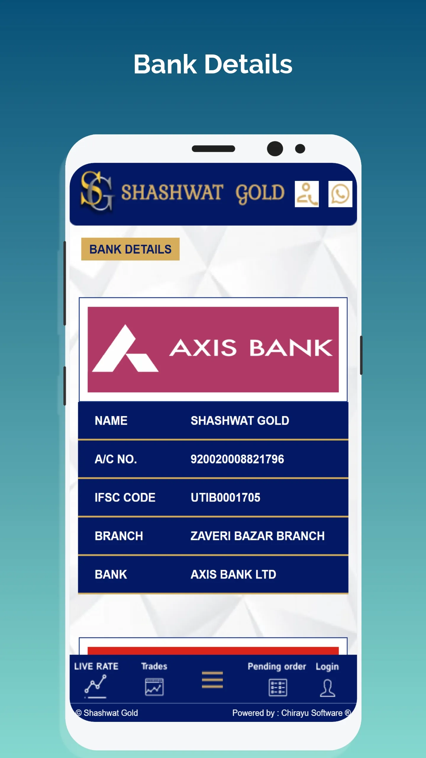 Shashwat Gold | Indus Appstore | Screenshot