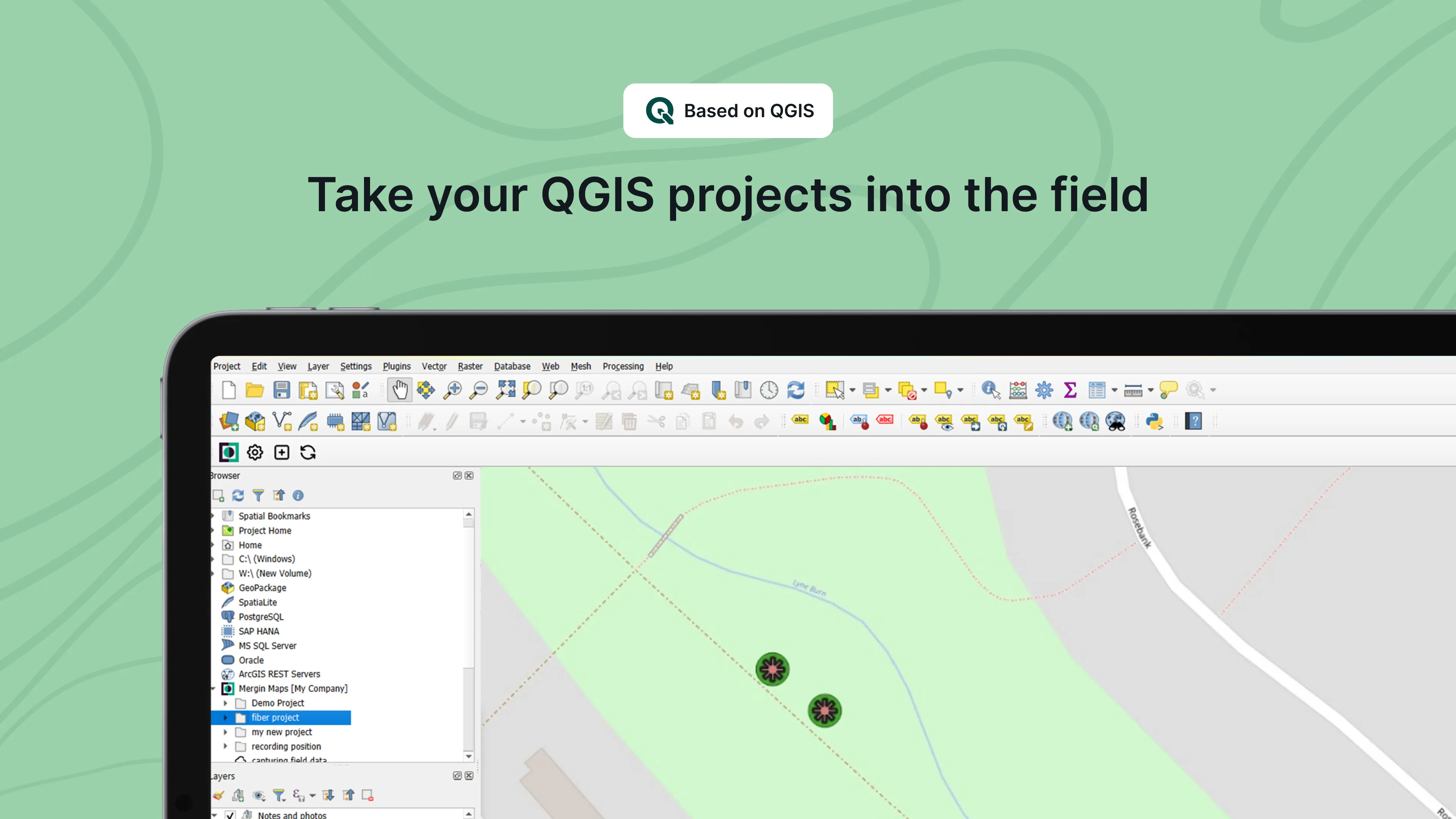 Mergin Maps: QGIS in pocket | Indus Appstore | Screenshot