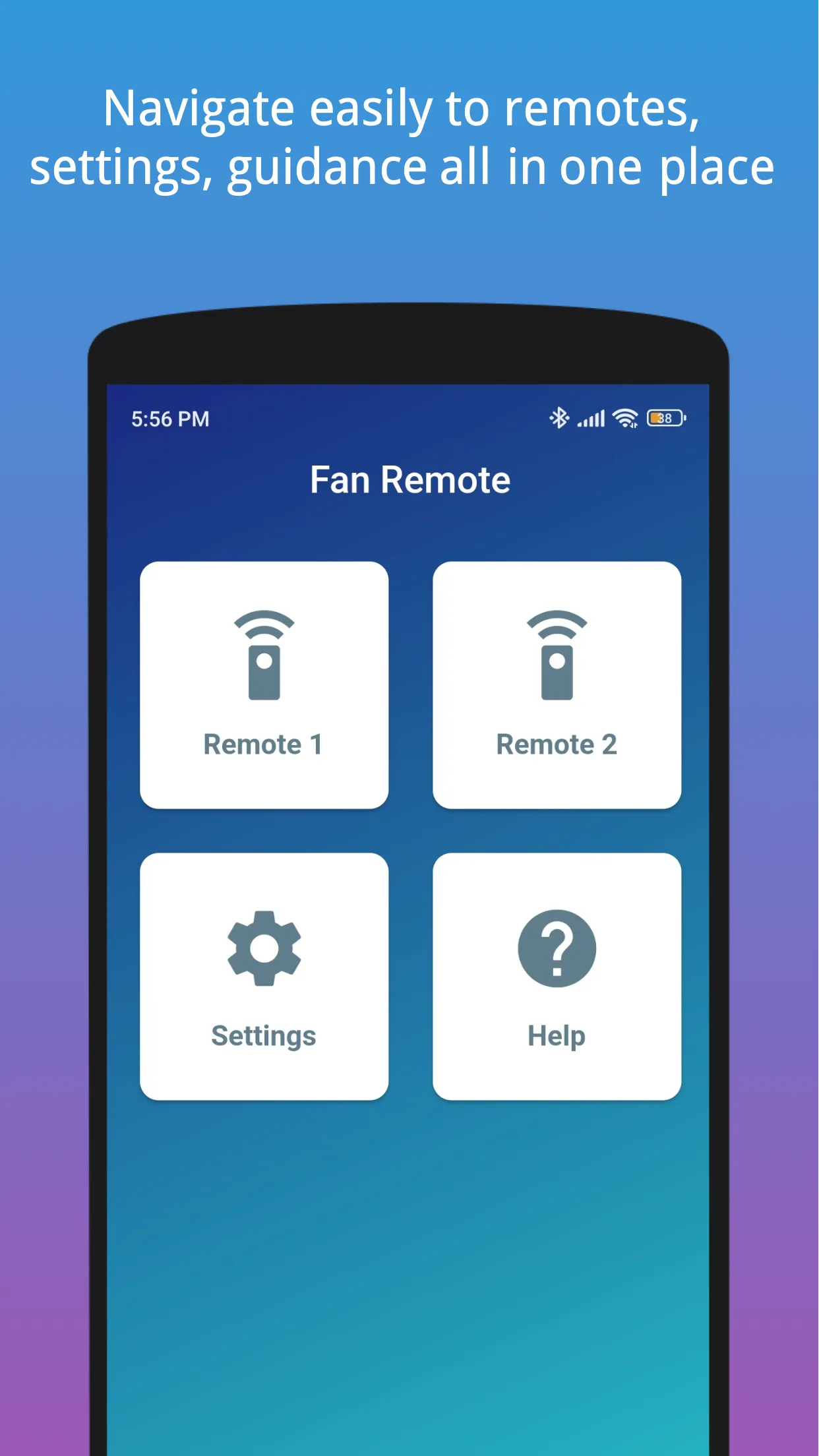 Fan Remote Control | Indus Appstore | Screenshot