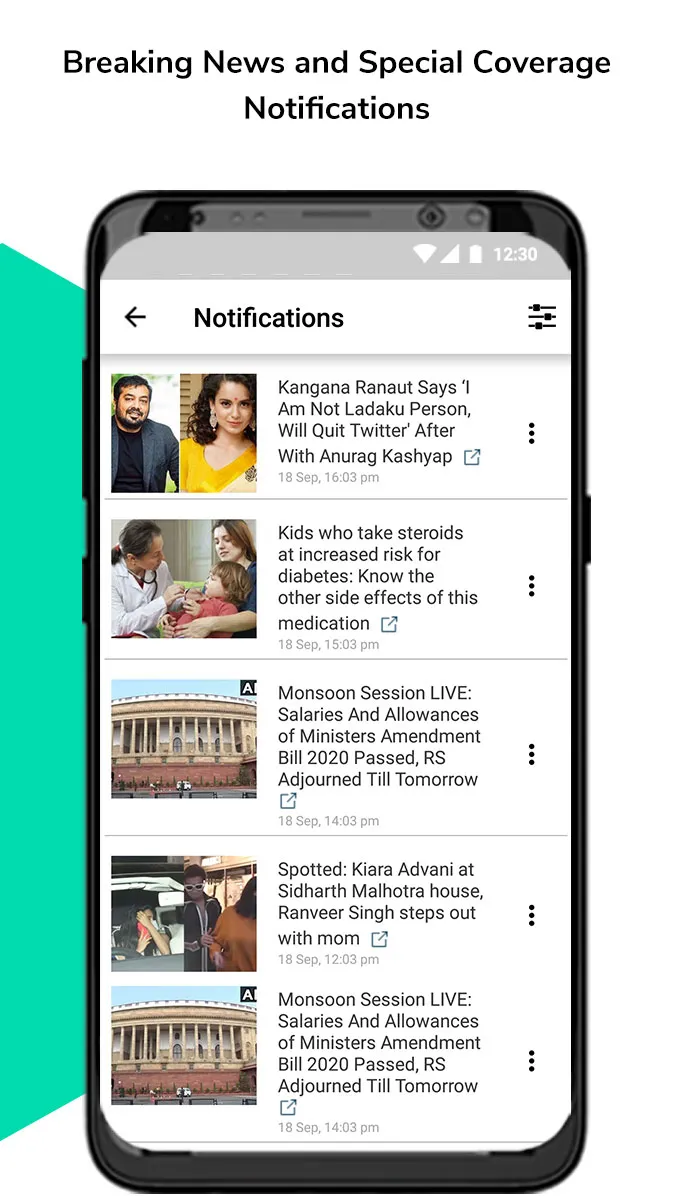 India.com: Top News & Live TV | Indus Appstore | Screenshot