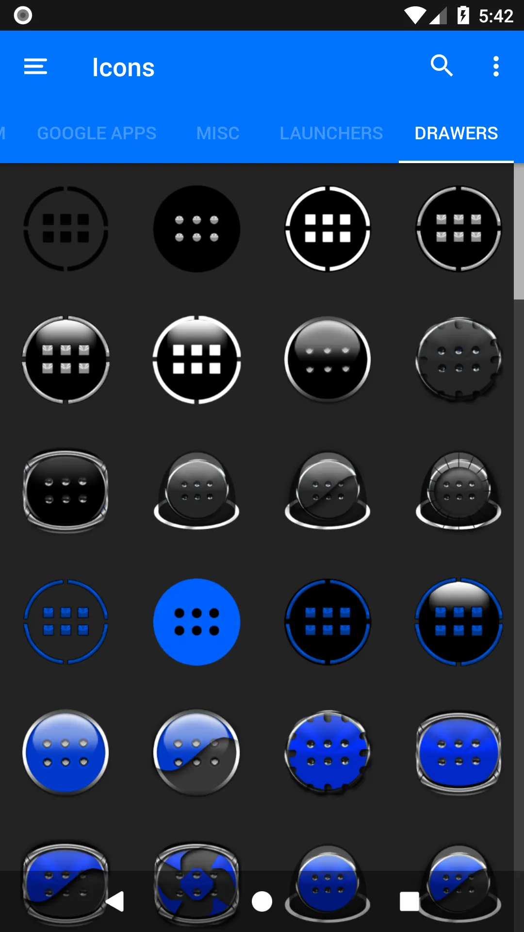 Oreo Teal Icon Pack P2 | Indus Appstore | Screenshot