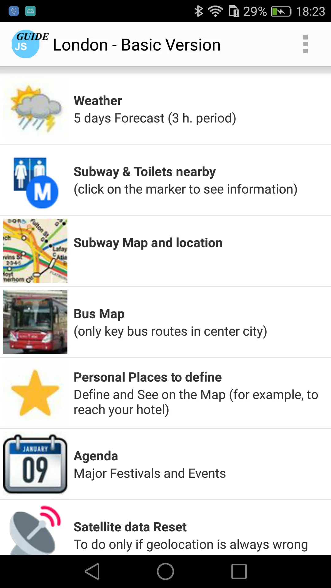 London Guide | Indus Appstore | Screenshot