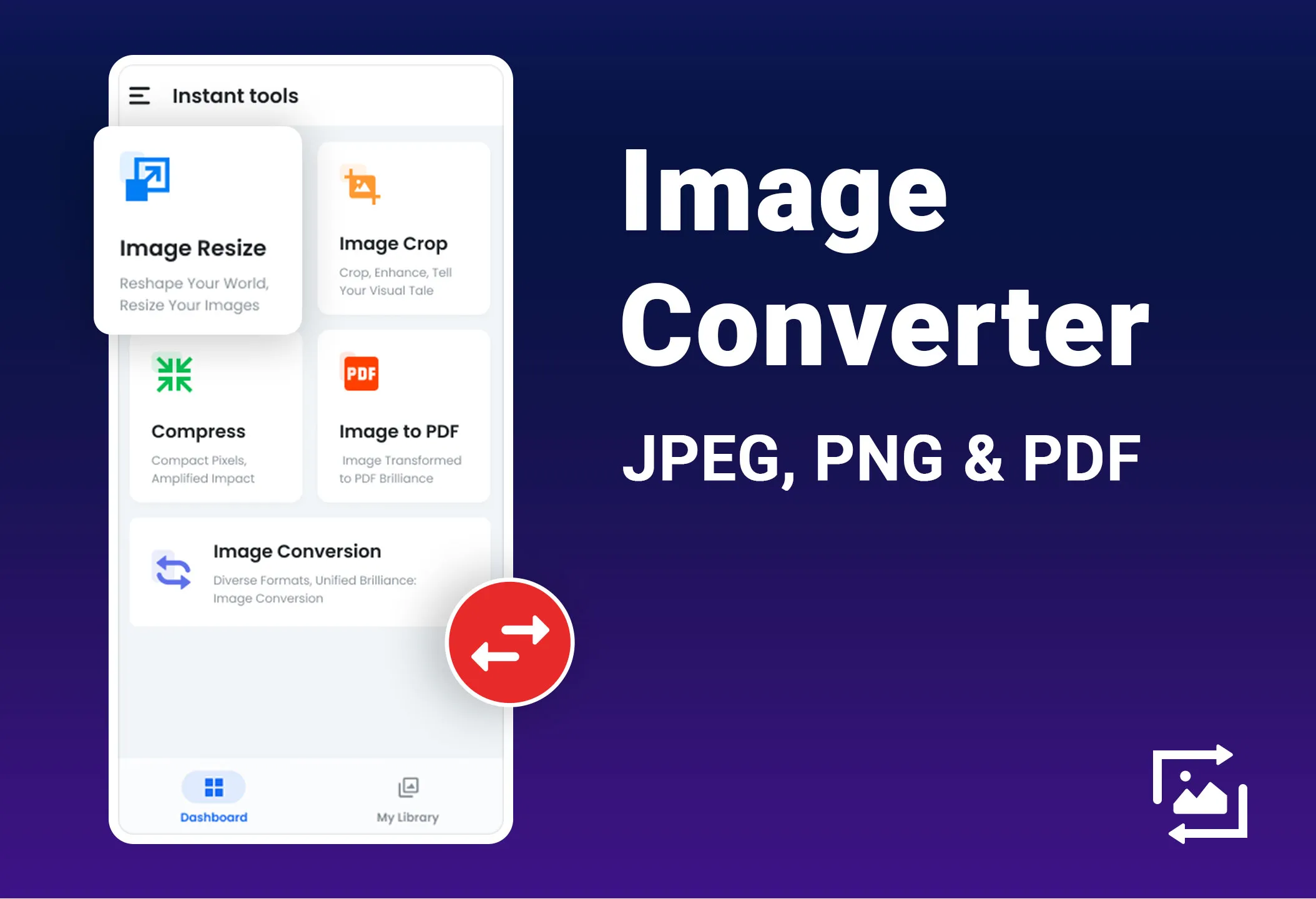 Image Converter - JPG PNG PDF | Indus Appstore | Screenshot