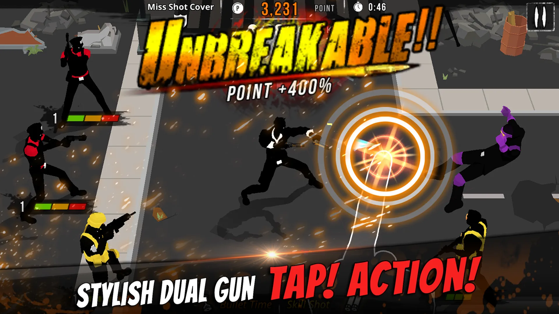 GunStrider: Tap Strike | Indus Appstore | Screenshot