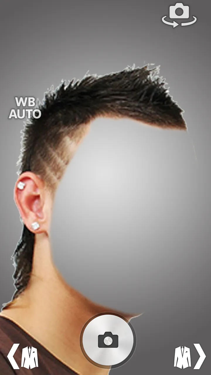 Boy Hairstyle Camera Montage | Indus Appstore | Screenshot