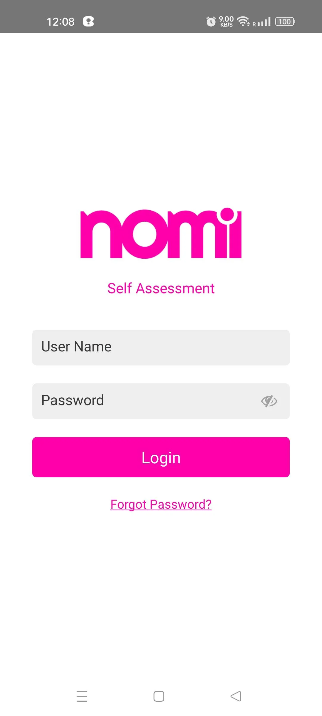 Nomi Self Assessment | Indus Appstore | Screenshot