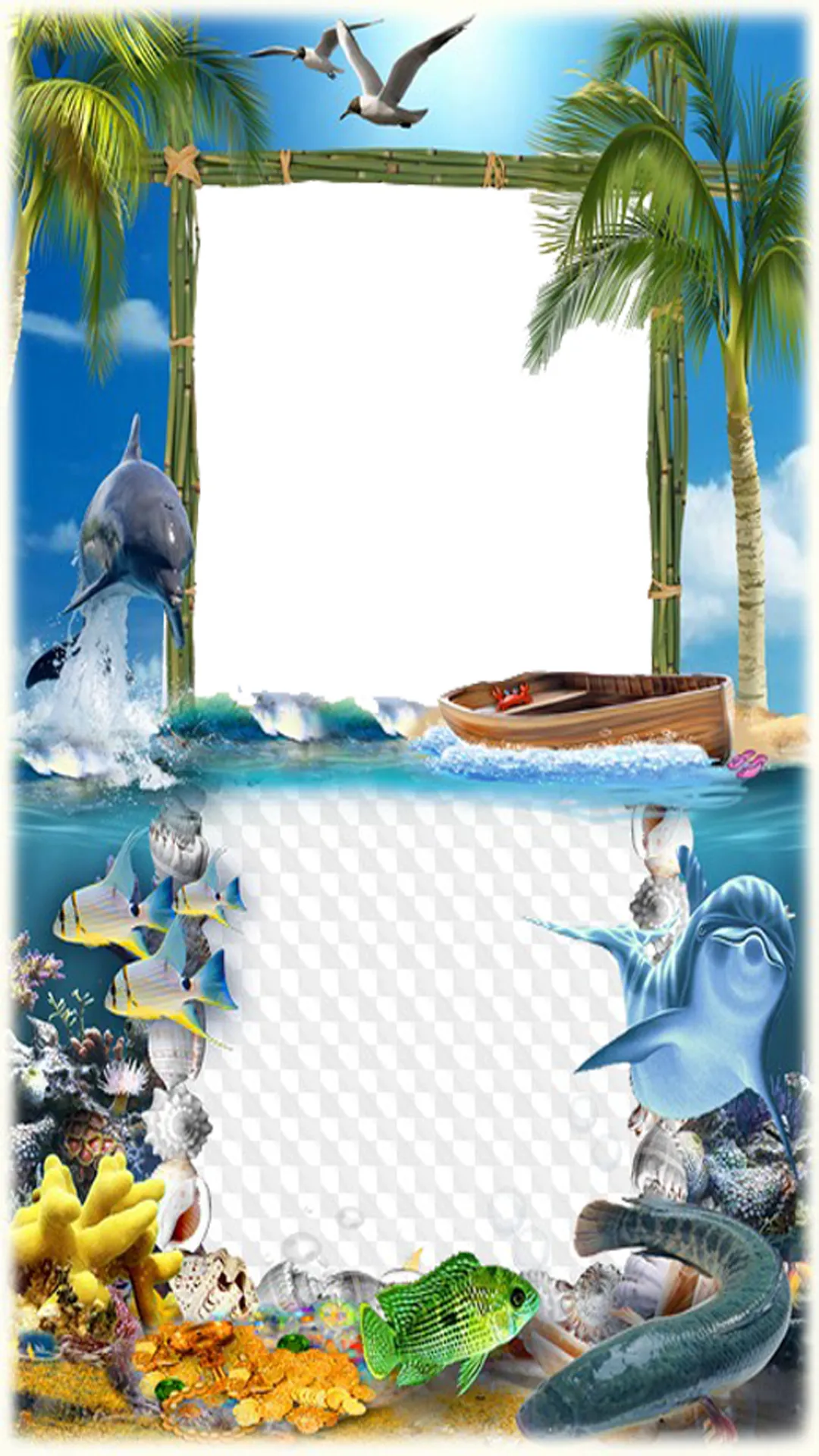 Dolphin photos Frames | Indus Appstore | Screenshot