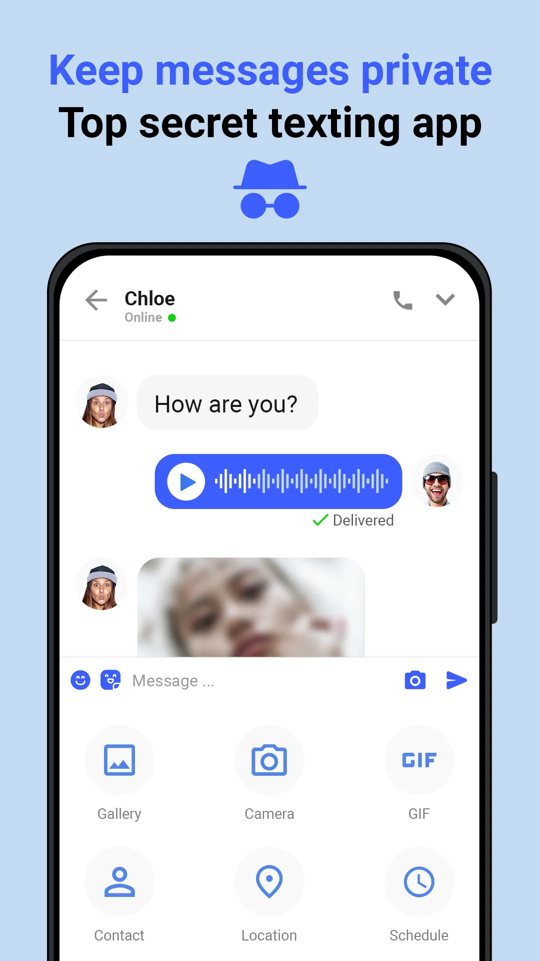 Messages - Private SMS Vault | Indus Appstore | Screenshot