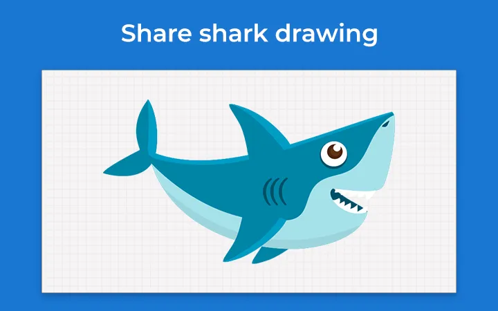 Shark Draw Step by Step | Indus Appstore | Screenshot