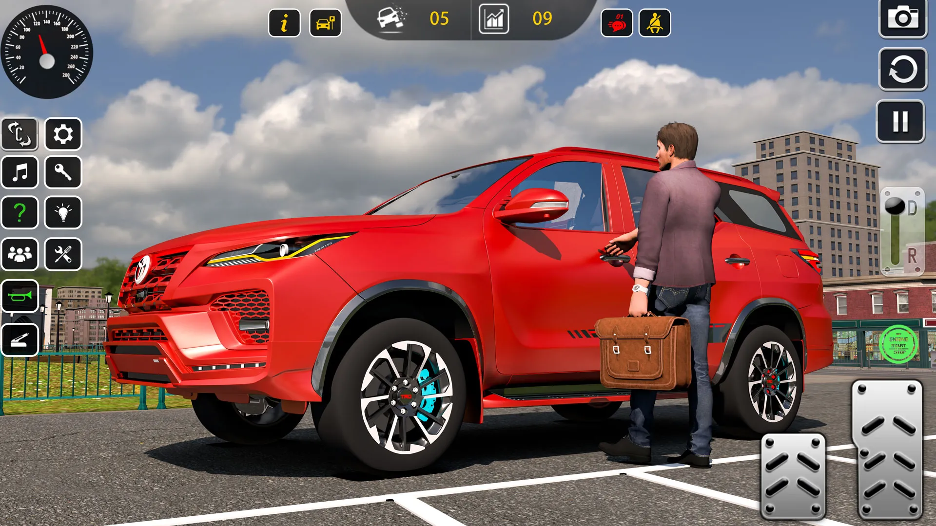 Modern Car Parking Sim 3D Game | Indus Appstore | Screenshot