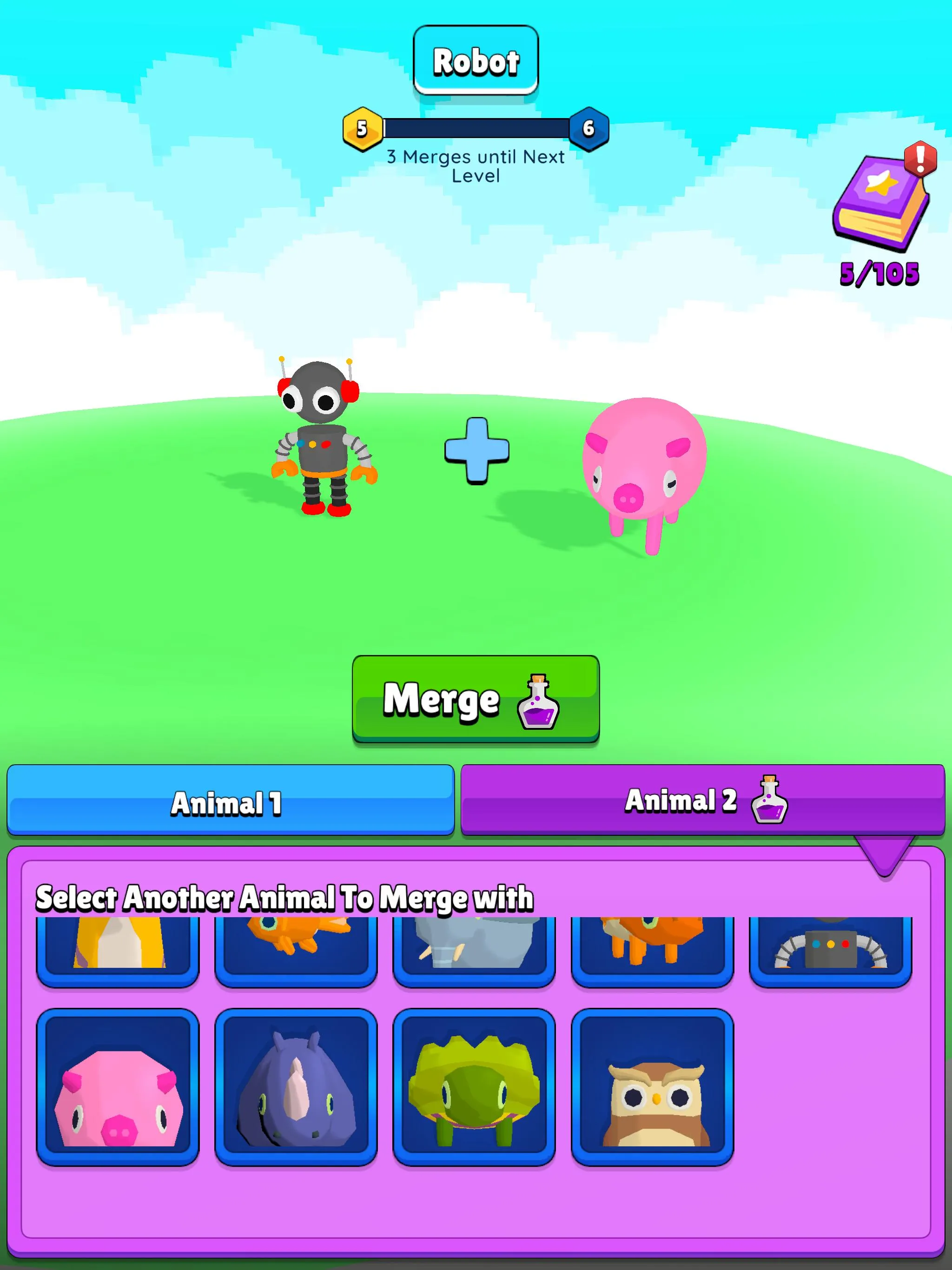 AI Animal Merge | Indus Appstore | Screenshot