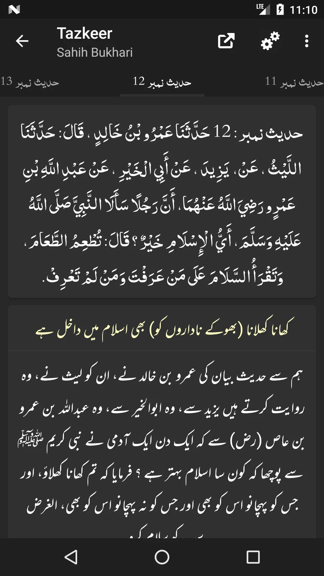 HadithOne - Hadith Collection | Indus Appstore | Screenshot