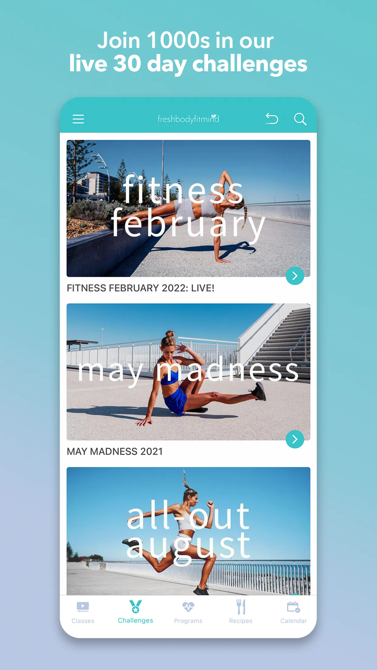 FRESH BODY FIT MIND | Indus Appstore | Screenshot