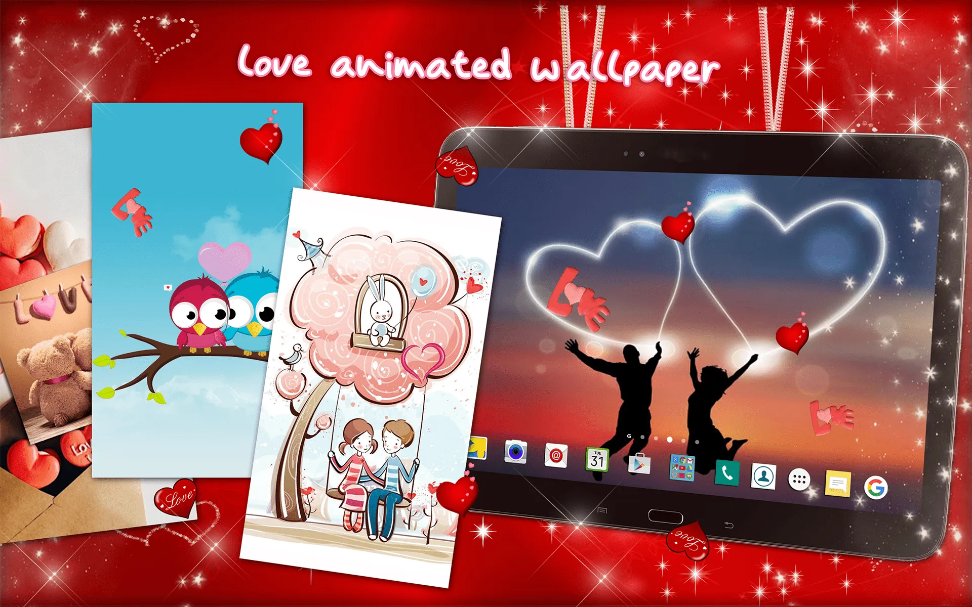 About Love Live Wallpaper | Indus Appstore | Screenshot