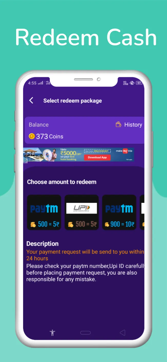 WinOva | Earn Daily Cash | Indus Appstore | Screenshot