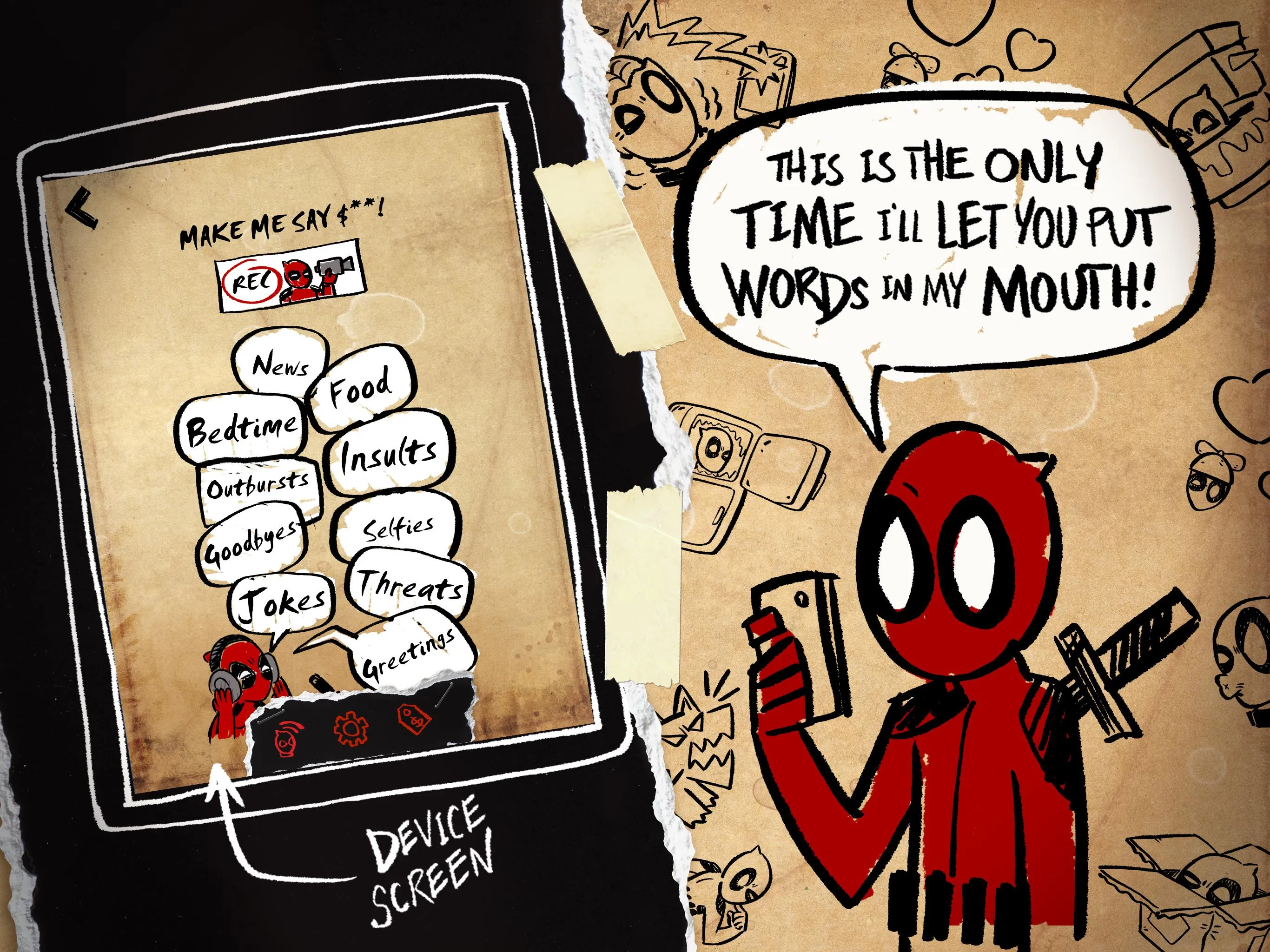 Deadpool's Head | Indus Appstore | Screenshot