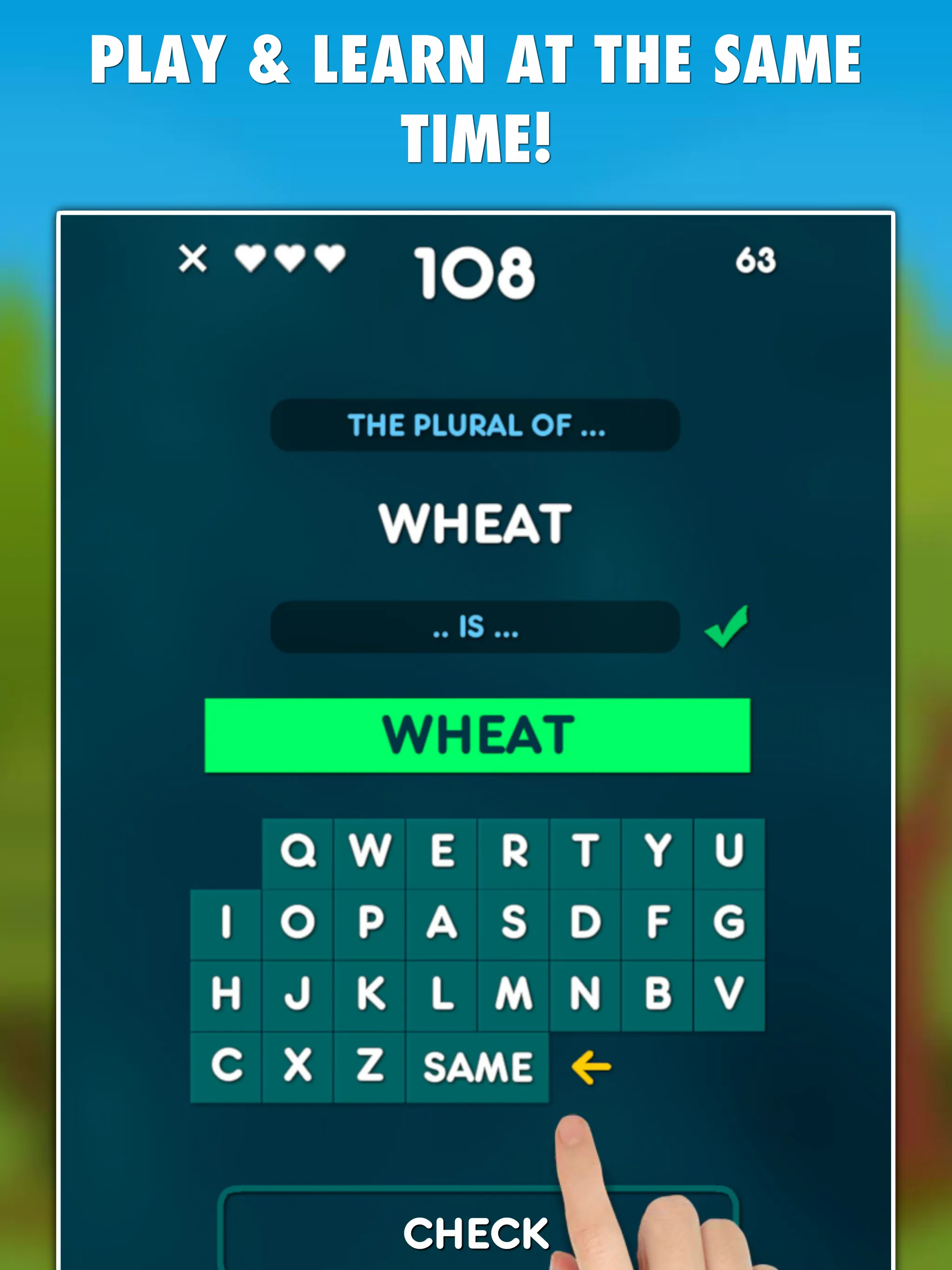 Plurals Test & Practice | Indus Appstore | Screenshot