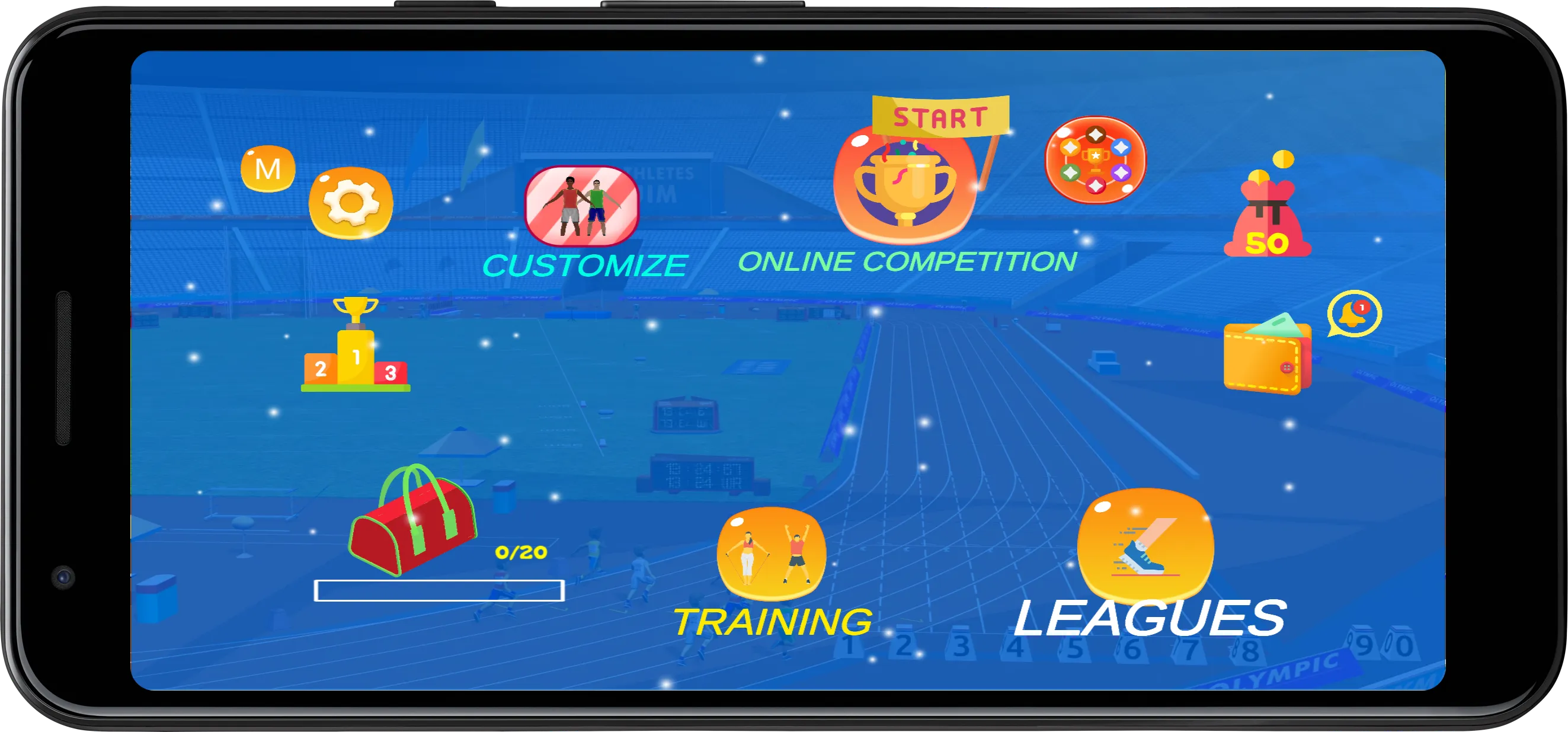 Sport of athletics and marbles | Indus Appstore | Screenshot