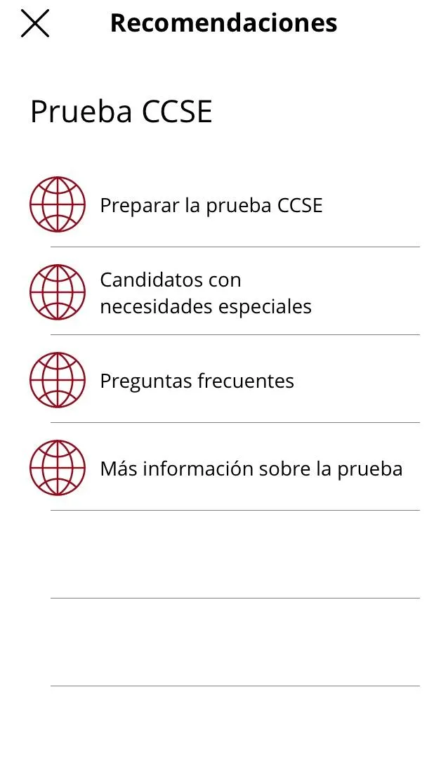 CCSE Nacionalidad Española | Indus Appstore | Screenshot