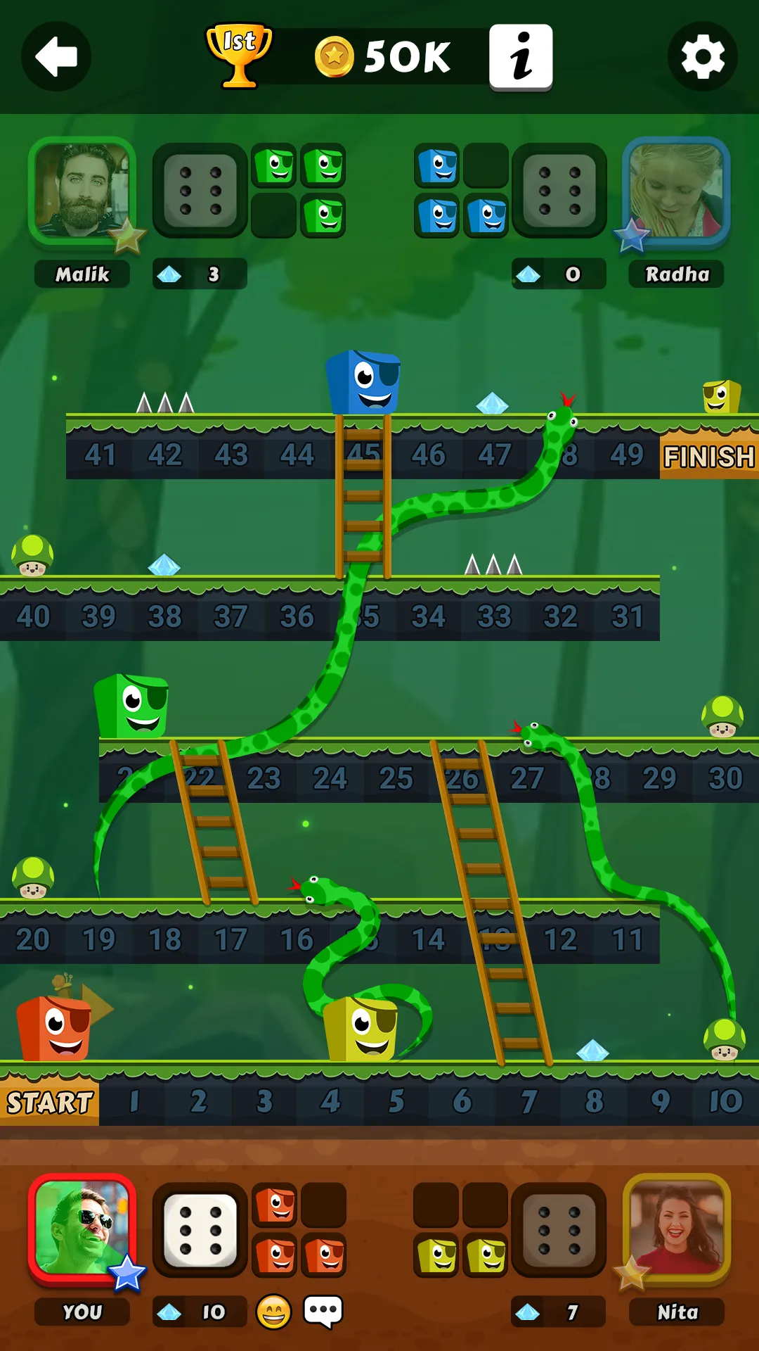 Snake Ladder Dice & Board Game | Indus Appstore | Screenshot