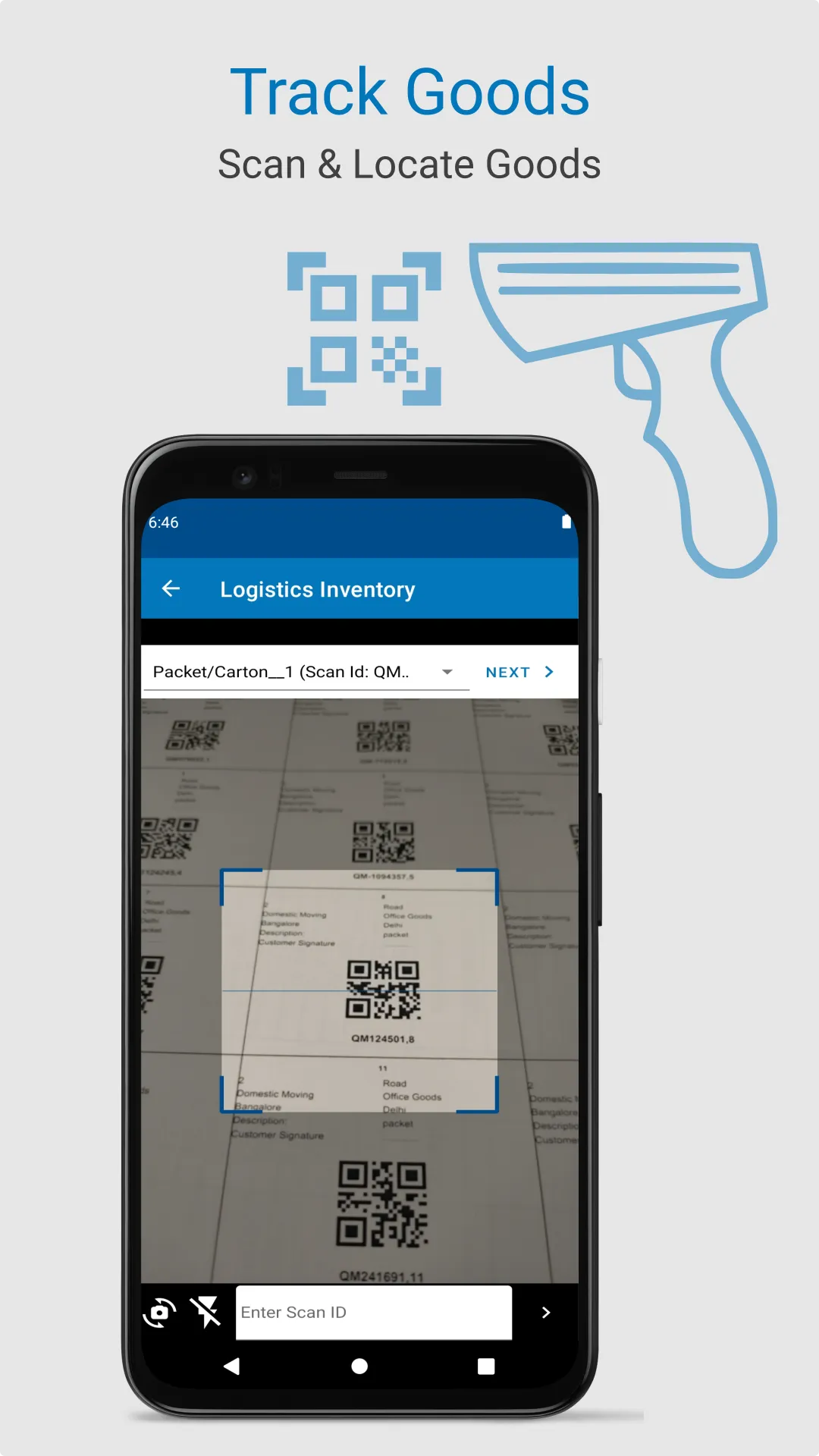 Digital Logistics Inventory | Indus Appstore | Screenshot