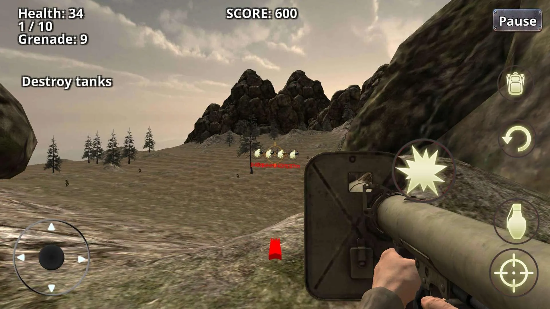 War Battleground WW2 Shooter | Indus Appstore | Screenshot