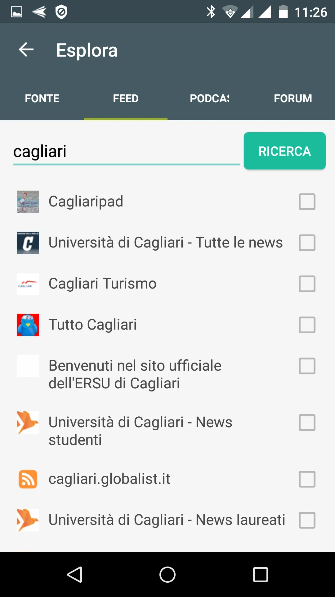 Cagliari notizie locali | Indus Appstore | Screenshot