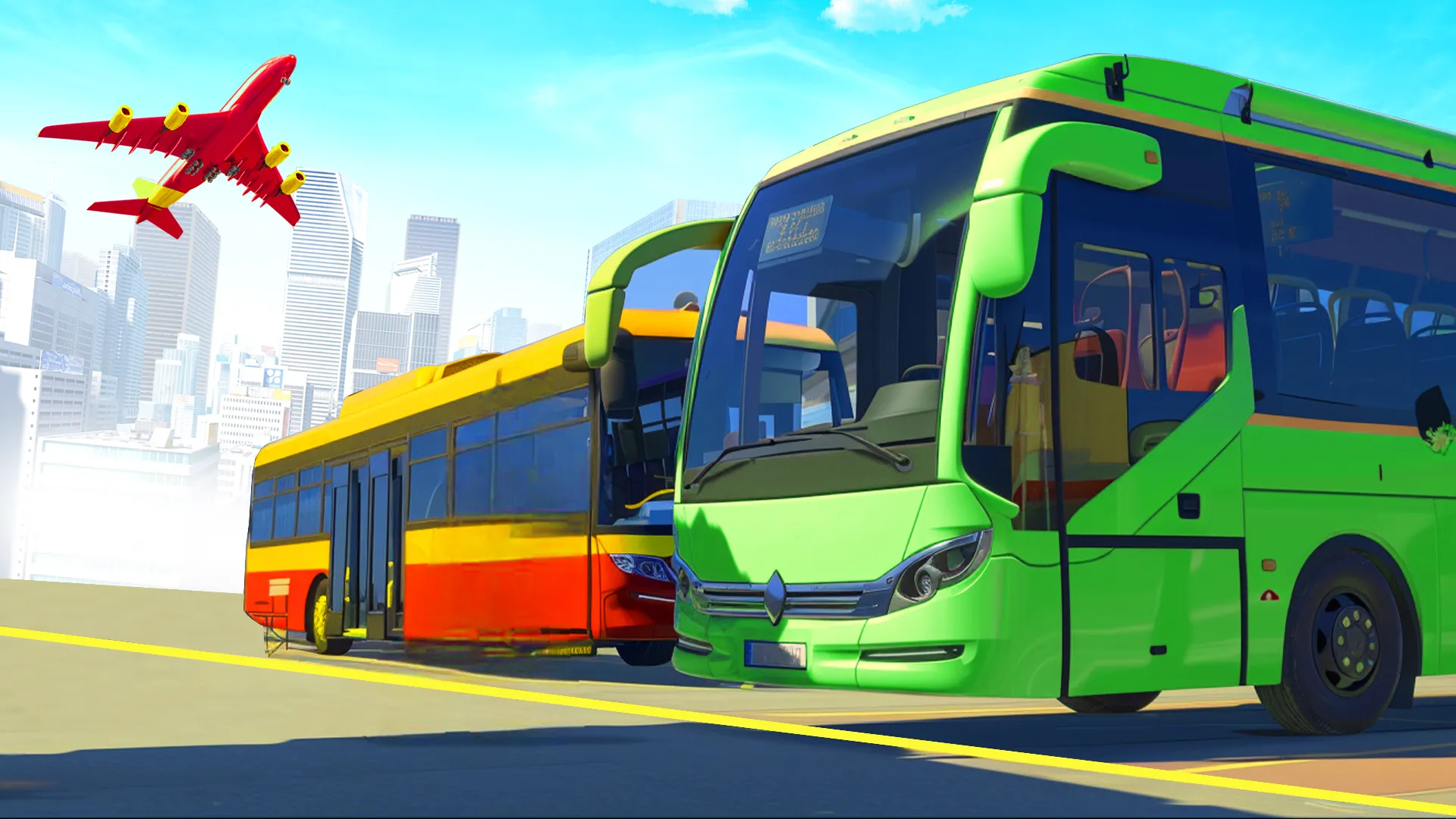 Modern Coach: Bus Game Sim | Indus Appstore | Screenshot