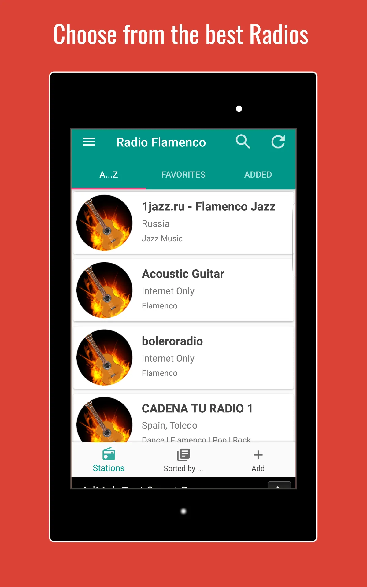 Flamenco Music Radio | Indus Appstore | Screenshot