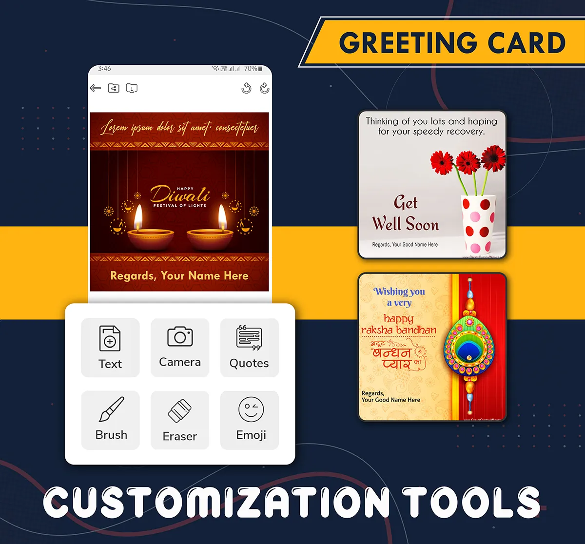 All Wishes & Greetings Maker | Indus Appstore | Screenshot