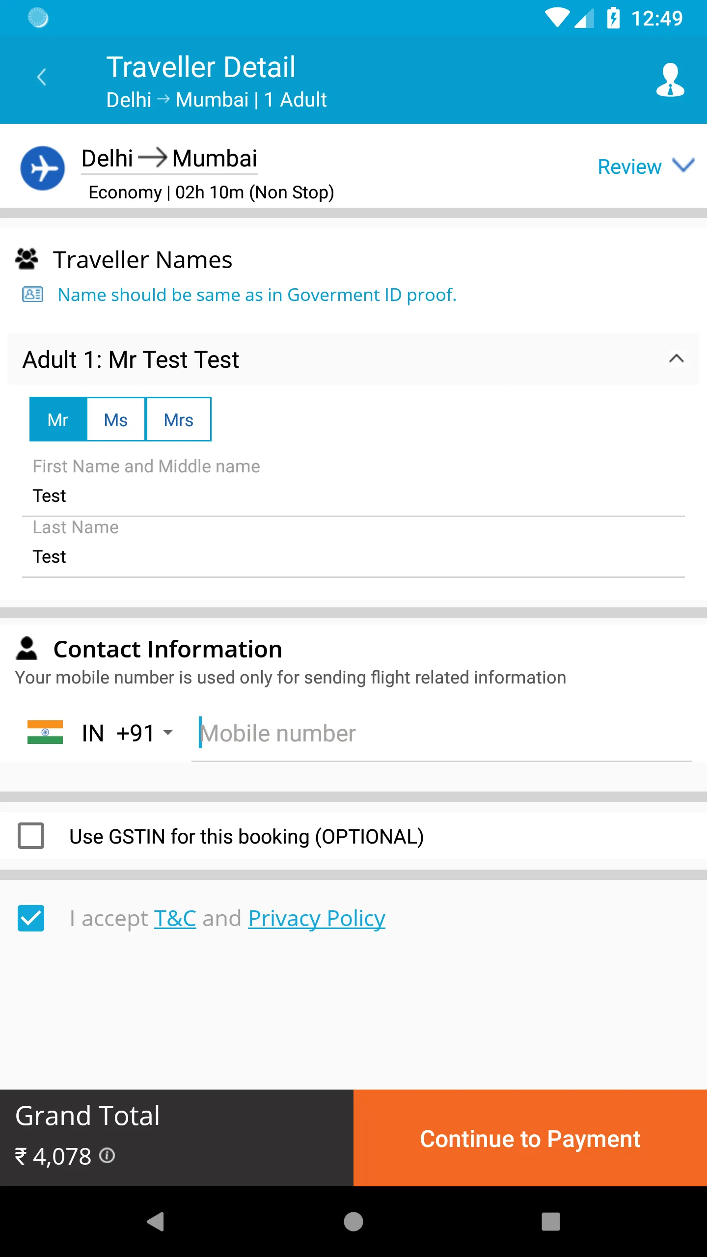 EMT App for B2B & Corporate | Indus Appstore | Screenshot