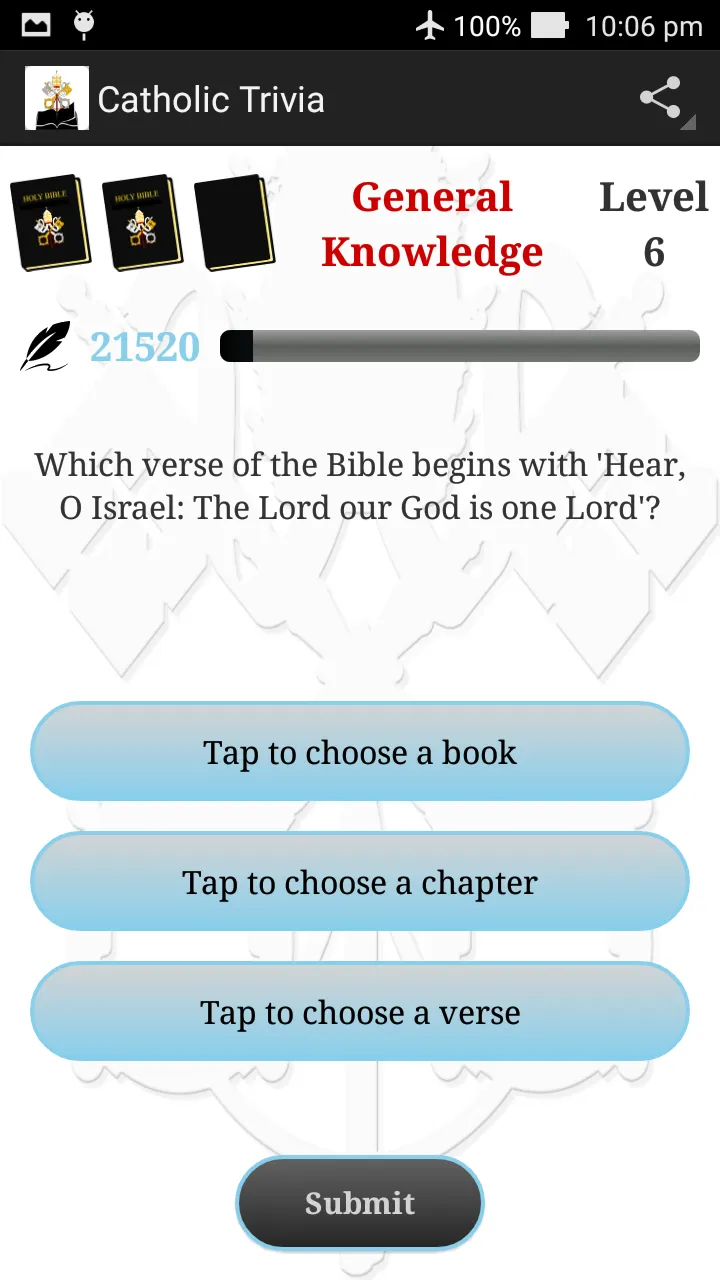 Catholic Bible Trivia | Indus Appstore | Screenshot