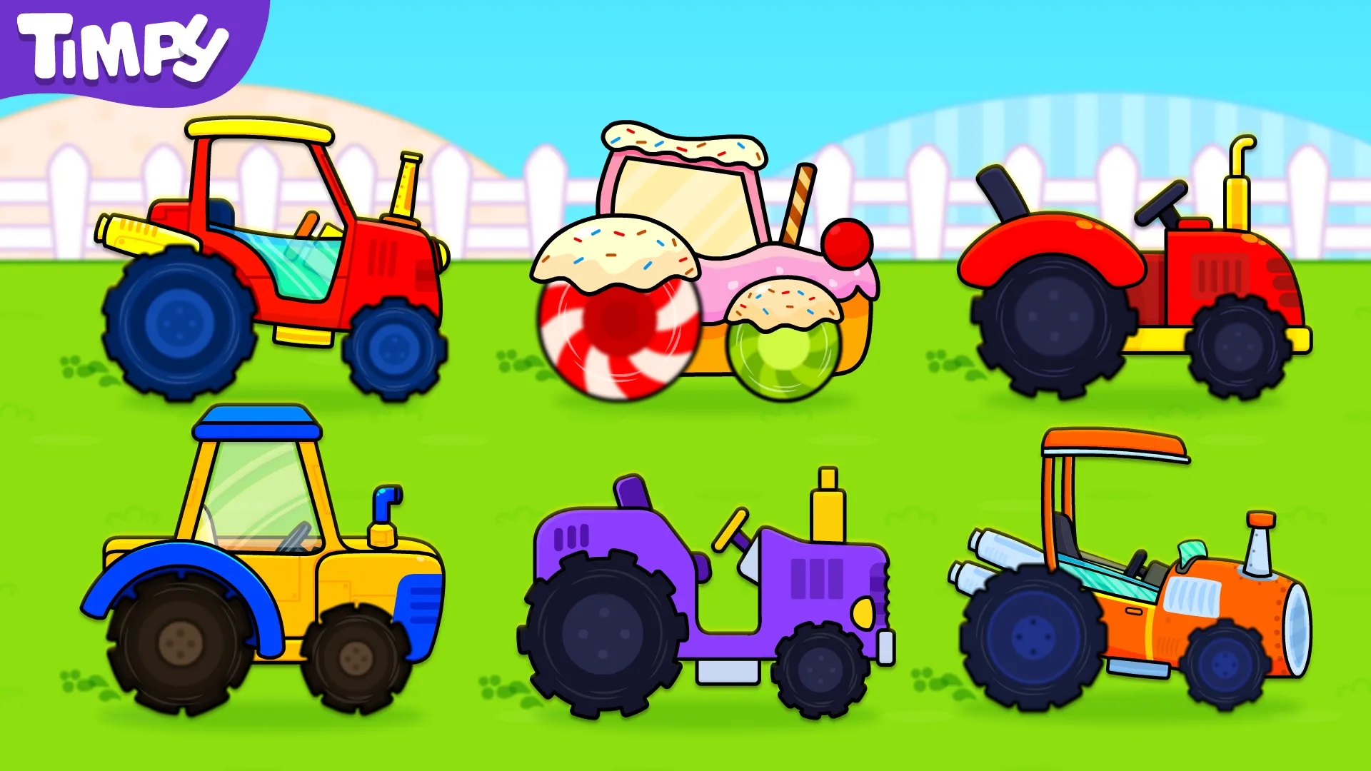 Tractor Games Kids Farm Truck | Indus Appstore | Screenshot