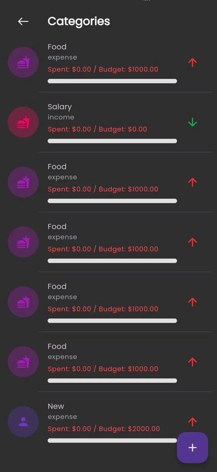 Wallet View - Track-old | Indus Appstore | Screenshot