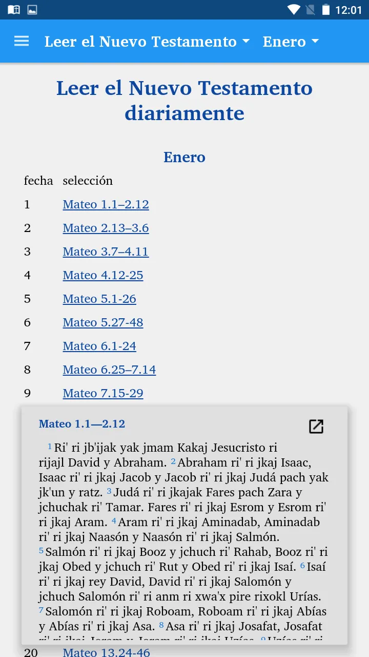 Uspanteco Bible | Indus Appstore | Screenshot