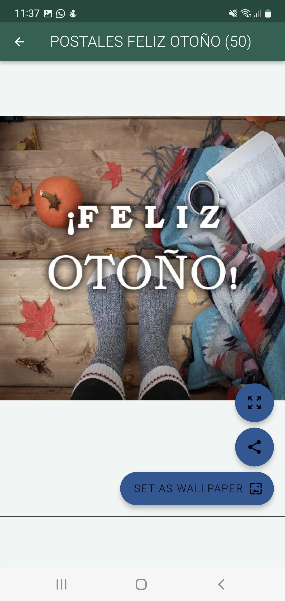 Feliz Otoño, bienvenido frío | Indus Appstore | Screenshot