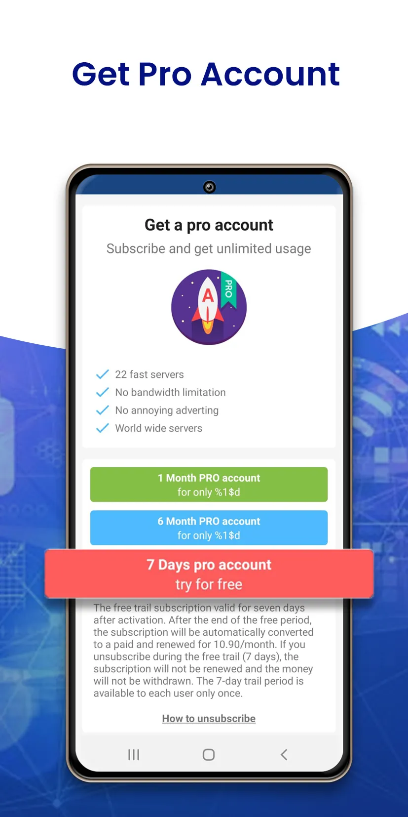 Omshy VPN - Secure VPN Proxy | Indus Appstore | Screenshot