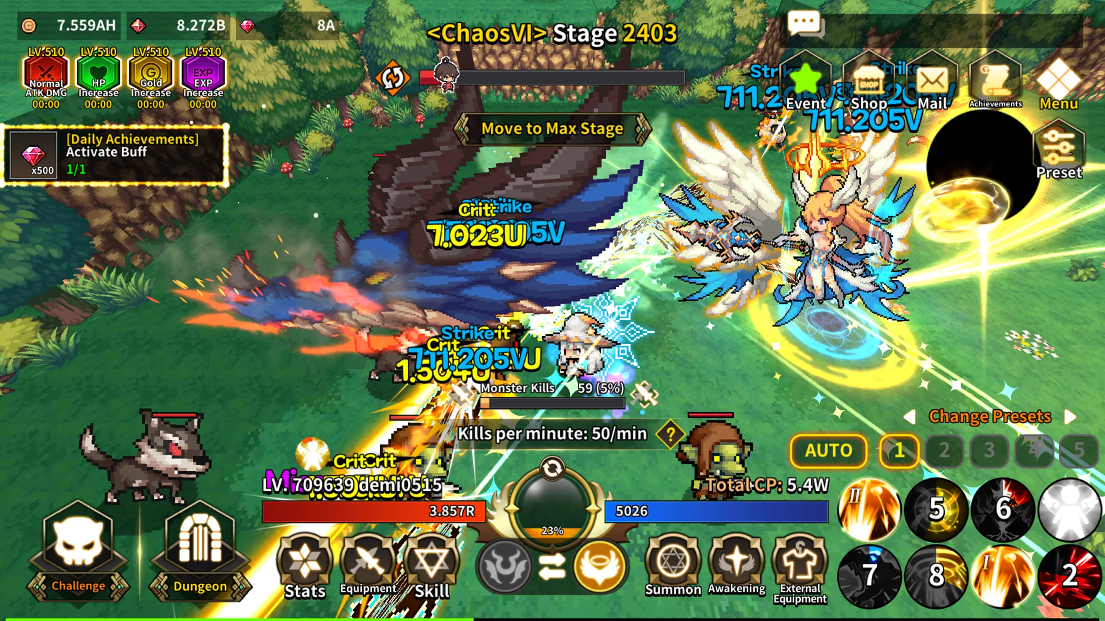 Demigod Idle: Rise of a legend | Indus Appstore | Screenshot