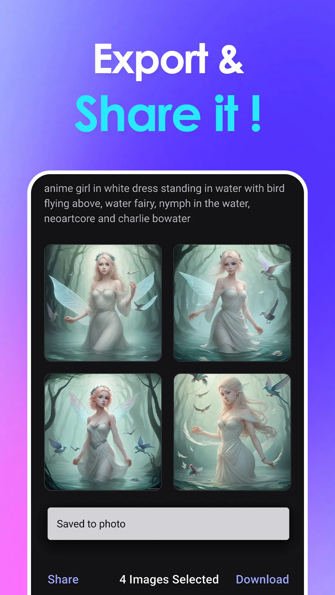 Vivid AI: AI Image Generator | Indus Appstore | Screenshot