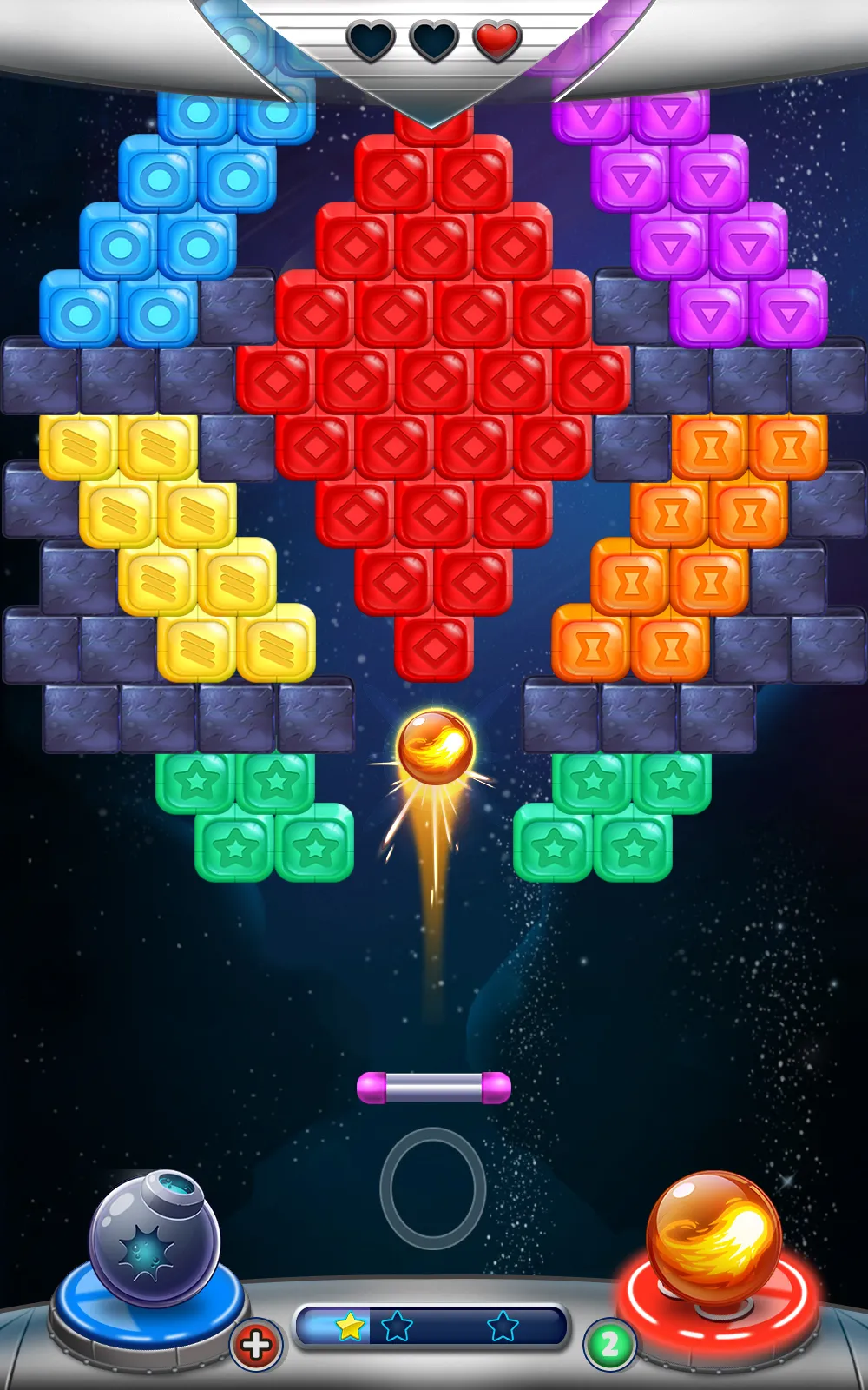 Brick Breaker Space | Indus Appstore | Screenshot